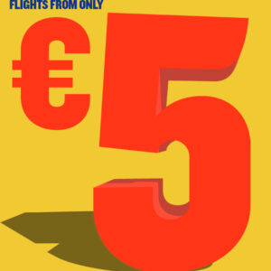 Vuelos desde solo €5! Gran bajada de precios